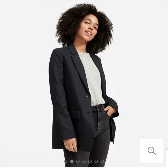 Everlane Jackets & Blazers - Everlane  the cotton- linen blazer